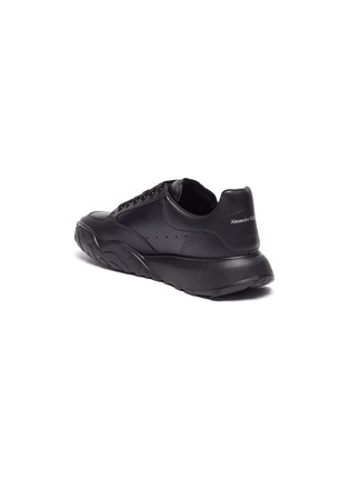  - ALEXANDER MCQUEEN - Court wedge leather sneakers