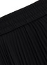 Detail View - Click To Enlarge - ALICE & OLIVIA - IVA' Jagged Hem Pleated Midi Skirt