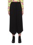 Main View - Click To Enlarge - ALICE & OLIVIA - IVA' Jagged Hem Pleated Midi Skirt