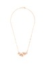 Main View - Click To Enlarge - STEPHEN WEBSTER - 'Fly by Night' Diamond 18k rose gold necklace