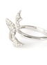 Detail View - Click To Enlarge - STEPHEN WEBSTER - 'Fly by Night' Diamond 18k white gold open band pavé ring