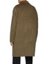 Back View - Click To Enlarge - ACNE STUDIOS - Single-breast Double Face Wool Cocoon Coat
