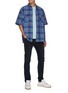 Figure View - Click To Enlarge - ACNE STUDIOS - Chest Pocket Short Sleeve Check Shirt