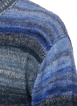  - ACNE STUDIOS - Striped lightweight cotton blend sweater