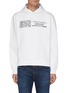 Main View - Click To Enlarge - ACNE STUDIOS - Record Graphic Print Organic Cotton Hoodie