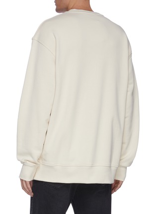 Back View - Click To Enlarge - ACNE STUDIOS - Embroidered Logo Sweatshirt