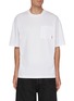 Main View - Click To Enlarge - ACNE STUDIOS - Pink Label Pocket Cotton T-shirt