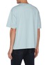 Back View - Click To Enlarge - ACNE STUDIOS - Pink Label Pocket Cotton T-shirt