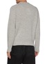 Back View - Click To Enlarge - ACNE STUDIOS - Embroidered Logo Wool Sweater