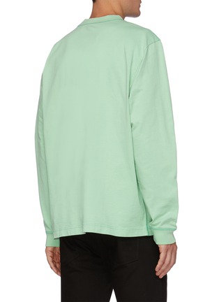 Back View - Click To Enlarge - ACNE STUDIOS - Logo Chest Sweatshirt