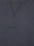  - ACNE STUDIOS - Logo Print Drop Shoulder Cotton Sweatshirt