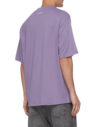 Back View - Click To Enlarge - ACNE STUDIOS - Extorr blueprint graphic T-shirt