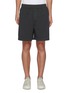 Main View - Click To Enlarge - ACNE STUDIOS - Garment dyed elasticated drawcord waist shorts