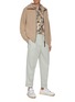 Figure View - Click To Enlarge - ACNE STUDIOS - High Neck Full Zip Rib Knit Jacket