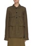 Main View - Click To Enlarge - JIL SANDER - Patch Pocket Button Down Shirt Jacket