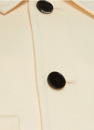  - JIL SANDER - Patch Pocket Button Down Cashmere Shirt Jacket