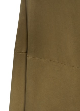 Detail View - Click To Enlarge - JIL SANDER - Asymmetric Hem Midi Skirt