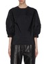 Main View - Click To Enlarge - JIL SANDER - Gathered sleeve crewneck top