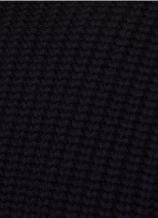  - JIL SANDER - Crewneck Virgin Wool Rib Knit Sweater