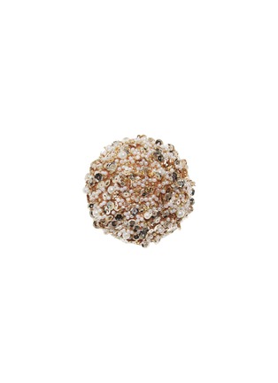 Main View - Click To Enlarge - SHISHI - Bead Pearl Sequin Embellished Ball Ornament