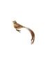 Main View - Click To Enlarge - SHISHI - Sequin Embellish Feather Tail Glass Bird Clip Ornament – Gold
