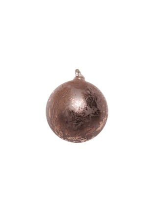 Main View - Click To Enlarge - SHISHI - Sugared glass ball ornament – Rose Gold