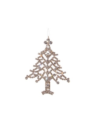 Main View - Click To Enlarge - SHISHI - Crystal Embellished Tree Ornament - Clear