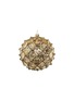 Main View - Click To Enlarge - SHISHI - Glitter Crisscross Glass Ball Ornament – Gold