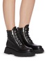 Figure View - Click To Enlarge - 3.1 PHILLIP LIM - 'KATE' Lug Sole Leather Combat Boots