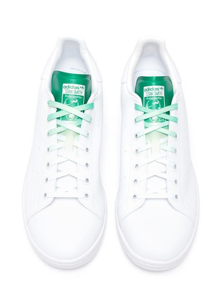 Detail View - Click To Enlarge - ADIDAS - Stan Smith' Gradient Lace Low Top Sneakers