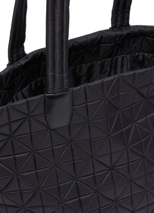 Detail View - Click To Enlarge - VEECOLLECTIVE - Vee Tote' Geometric Panel Recycled Nylon Medium Tote