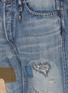  - FDMTL - Distressed Patchwork Whiskered Denim Jeans