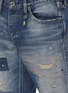  - FDMTL - Distressed Boro Mixed Patchwork Whiskered Denim Jeans