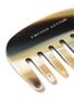 Detail View - Click To Enlarge - CROWN AFFAIR - The Comb No. 001 wide tooth comb – Horn