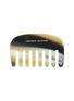 Main View - Click To Enlarge - CROWN AFFAIR - The Comb No. 001 wide tooth comb – Horn