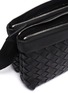 Detail View - Click To Enlarge - BOTTEGA VENETA - Two pouch intrecciato leather messenger bag