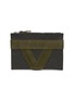 Main View - Click To Enlarge - BOTTEGA VENETA - Textile panel textured rubber medium pouch