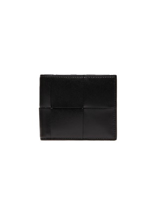 Main View - Click To Enlarge - BOTTEGA VENETA - Oversize Intrecciato leather bifold wallet