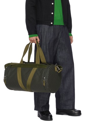 Front View - Click To Enlarge - BOTTEGA VENETA - V Motif Rubber Duffle Bag