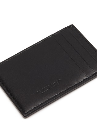 Detail View - Click To Enlarge - BOTTEGA VENETA - Oversize Intrecciato leather cardholder
