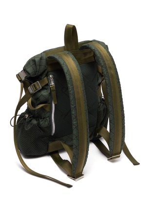Detail View - Click To Enlarge - BOTTEGA VENETA - Jacquard Nylon Backpack