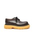 Main View - Click To Enlarge - BOTTEGA VENETA - Platform Tread Sole Leather Derby Shoes
