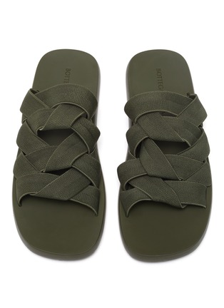 Detail View - Click To Enlarge - BOTTEGA VENETA - Intrecciato strap sandals