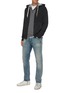 Figure View - Click To Enlarge - RAG & BONE - 'Venture' cashmere zip up hoodie