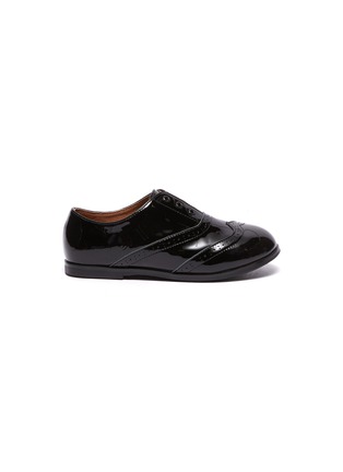 Main View - Click To Enlarge - AGE OF INNOCENCE - Elenor' patent leather toddler brogue shoes