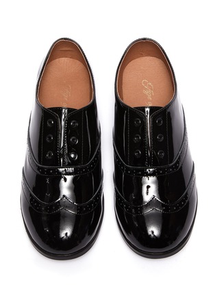 Figure View - Click To Enlarge - AGE OF INNOCENCE - Elenor' patent leather kids brogue shoes