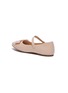 Detail View - Click To Enlarge - AGE OF INNOCENCE - Ellen' Bow Ankle Strap Kids Ballet Flats