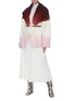 Figure View - Click To Enlarge - GABRIELA HEARST - x Lane Crawford 170th Collection 'Harris' dip-dyed cashmere wrap jacket