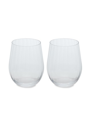 Main View - Click To Enlarge - RIEDEL - OPTICAL O WINE GLASS SET OF 2 — WHISKY