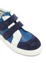 Detail View - Click To Enlarge - PATT'TOUCH - Armel' Double Velcro Strap Kids Leather Sneakers